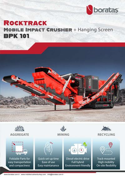 Boratas Mobile Impact Crusher - Rocktrack BPK101