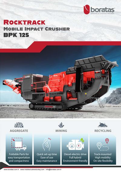 Boratas Mobile Impact Crusher - Rocktrack BPK125