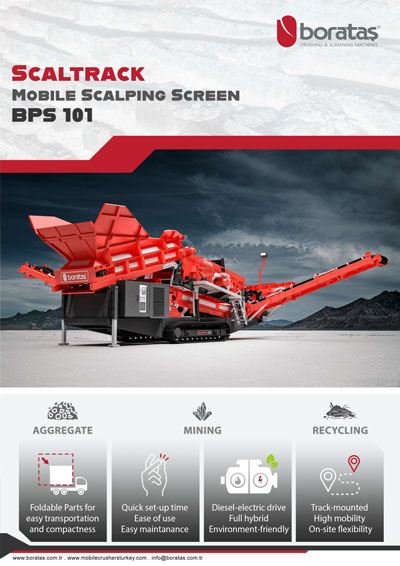 Boratas Mobile Scalping Screen BPS101 - Brochure