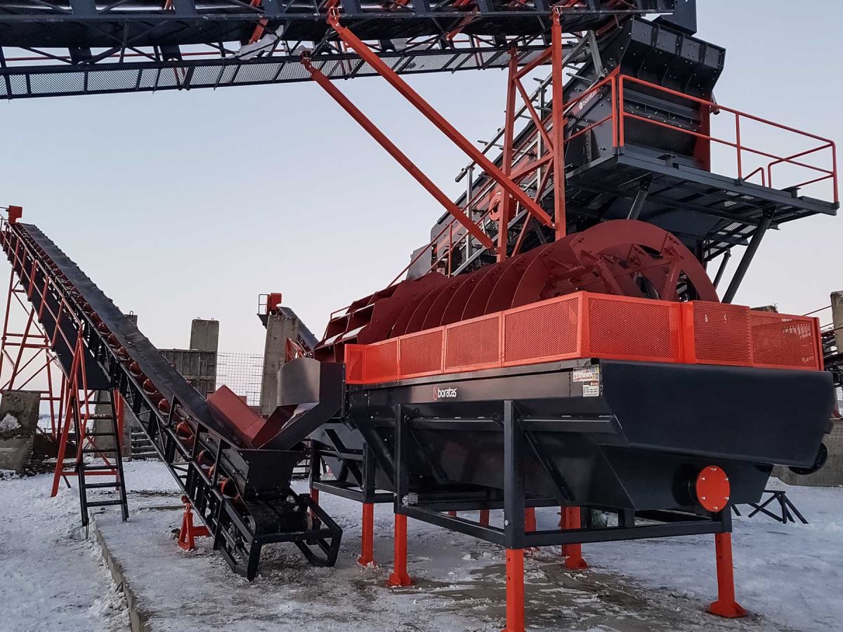 Bucket Wheel Washer